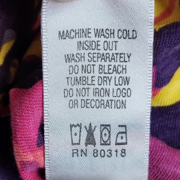 Lucky Brand Babydoll Slip Dress Women M Multicolor Floral Spaghetti Strap - Picture 14 of 15